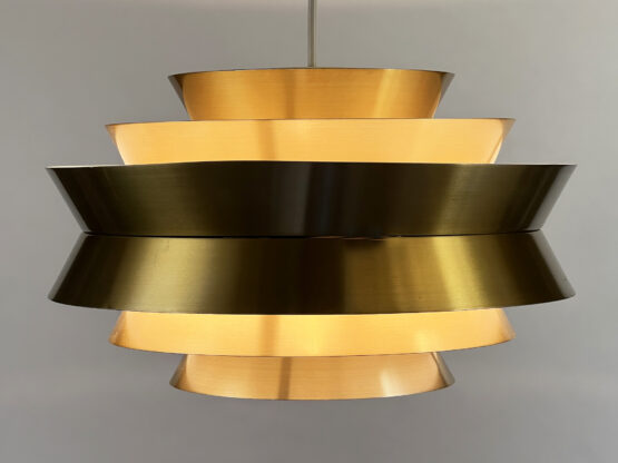 Pendant light "Trava" by Carl Thore for Granhaga Metallindustri. Sweden 1970s. - Image 3