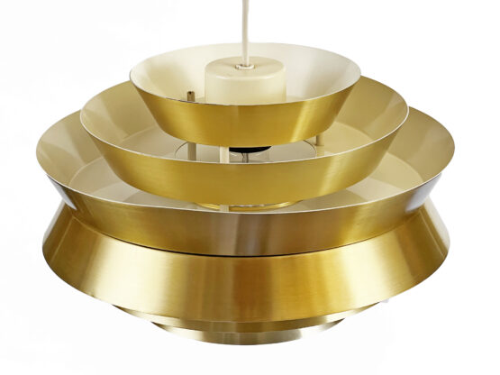 Pendant light "Trava" by Carl Thore for Granhaga Metallindustri. Sweden 1970s. - Image 6