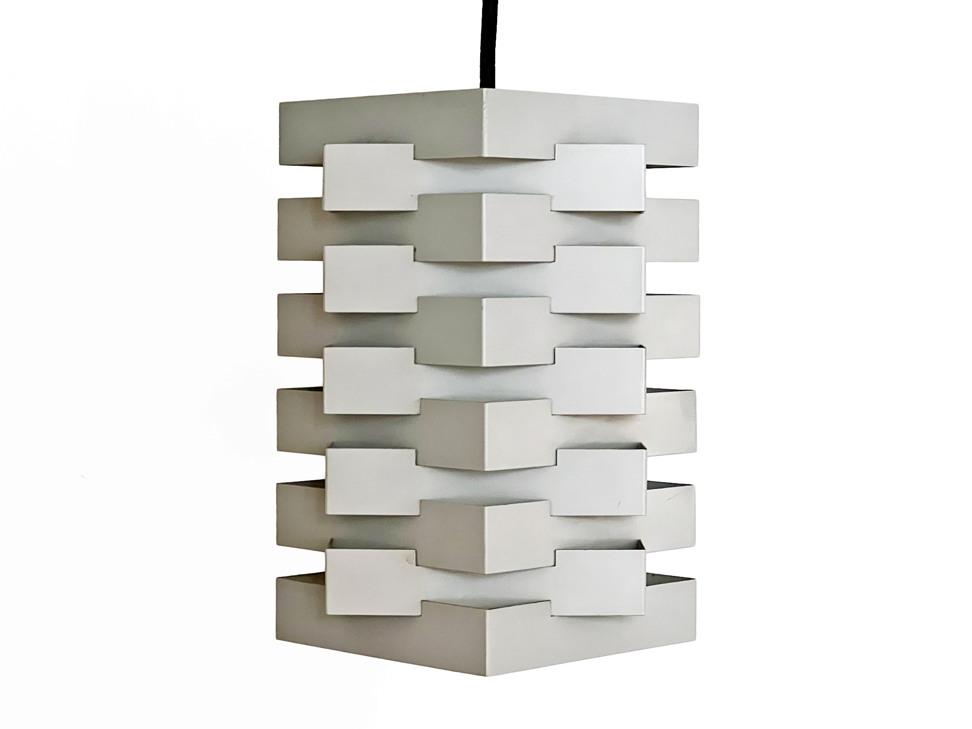 Pendant light "Oktav" by Esman & Jensen for Nordisk Solar Compagni. Denmark 1960s