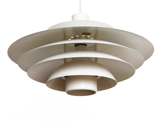 Large multi layered pendant by light Form-Light. Denmark 1970s - Image 4