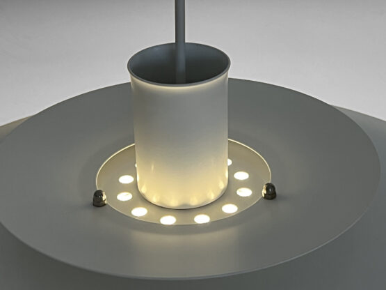 Large multi layered pendant by light Form-Light. Denmark 1970s - Image 9